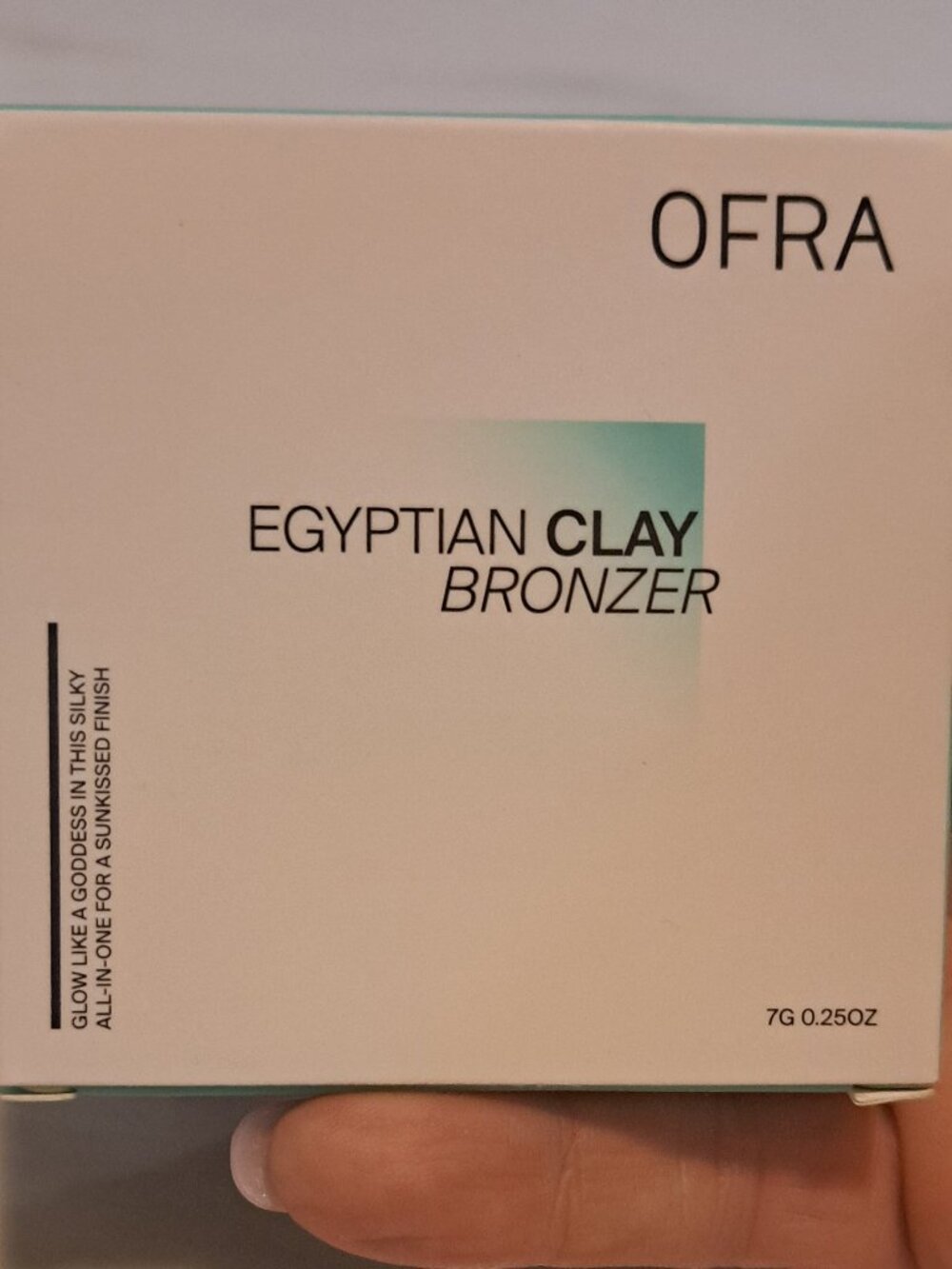 OFRA Egyptian Clay Bronzer & Highlighter Duo Sun Kissed Shimmer Bronzing Powder